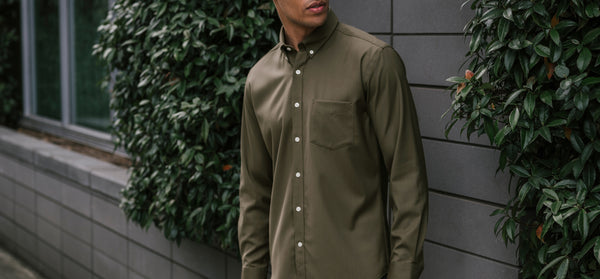 Merino Wool Button-Down Shirts