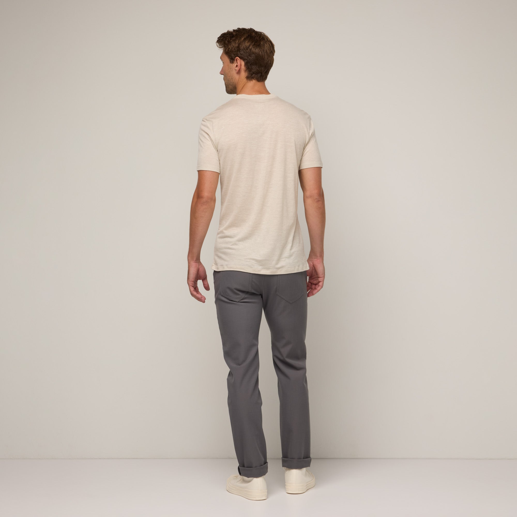 Stretch Canvas 5-Pocket Trouser