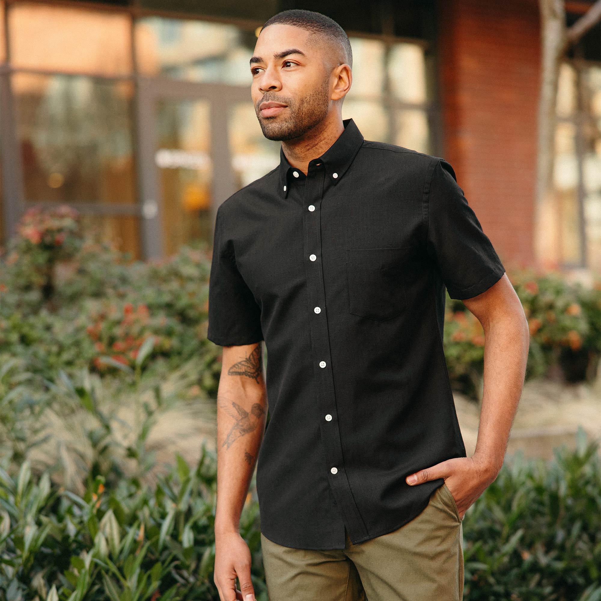 image-on-hover,model-spec:Anthony is 191cm and wears size M Slim