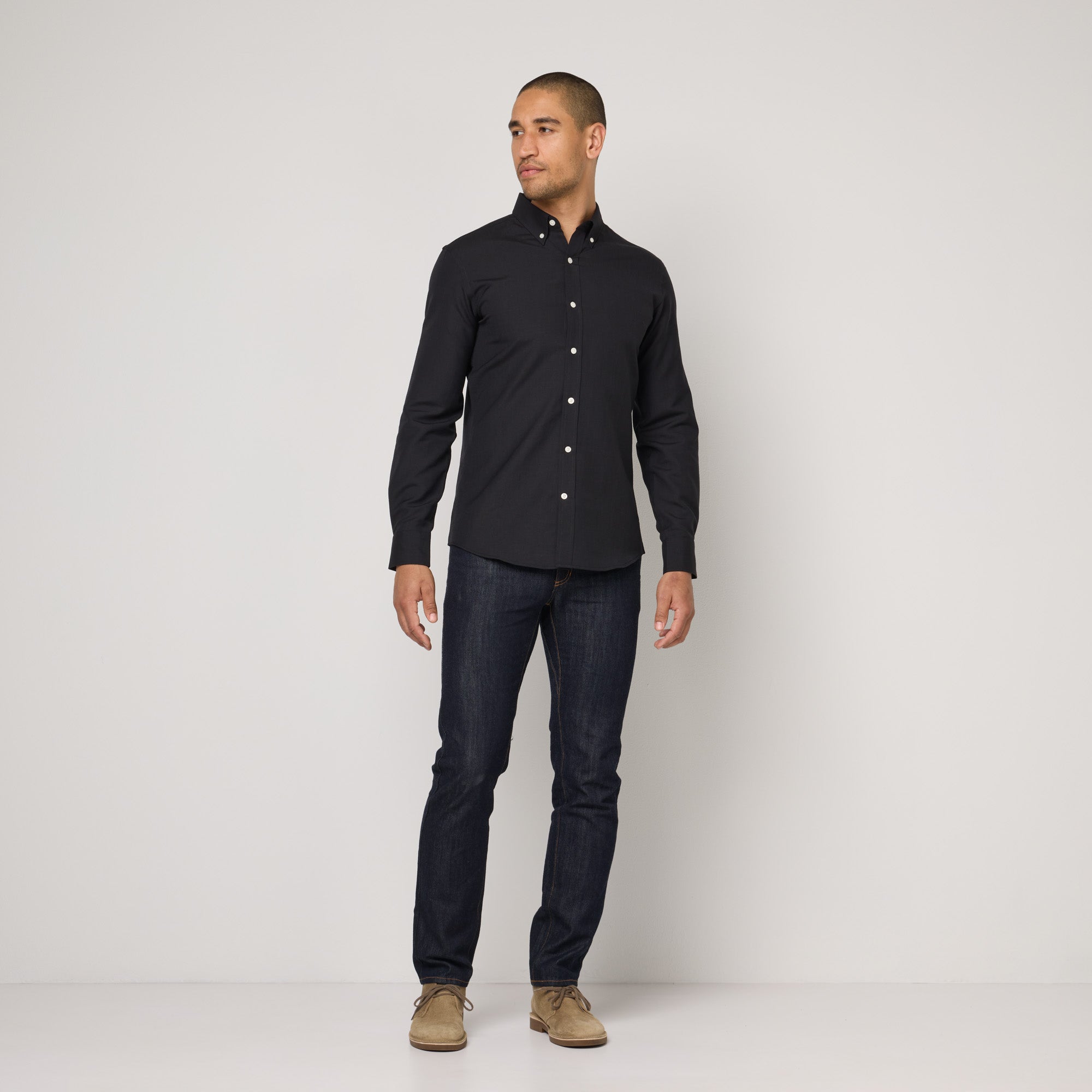 model-spec:Temple is 188cm, 84kg, and wears size M