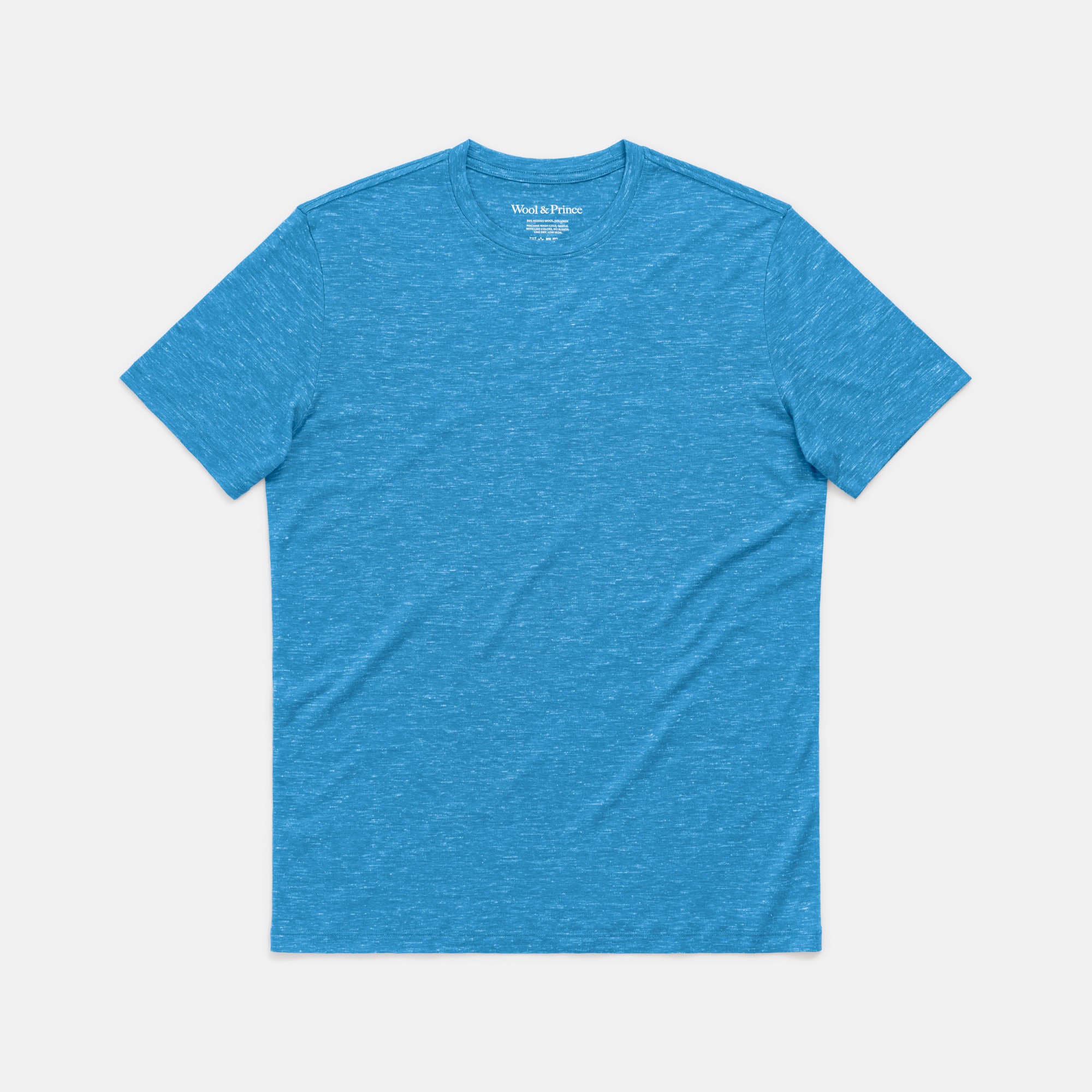 Wool Linen Crew Neck Tee