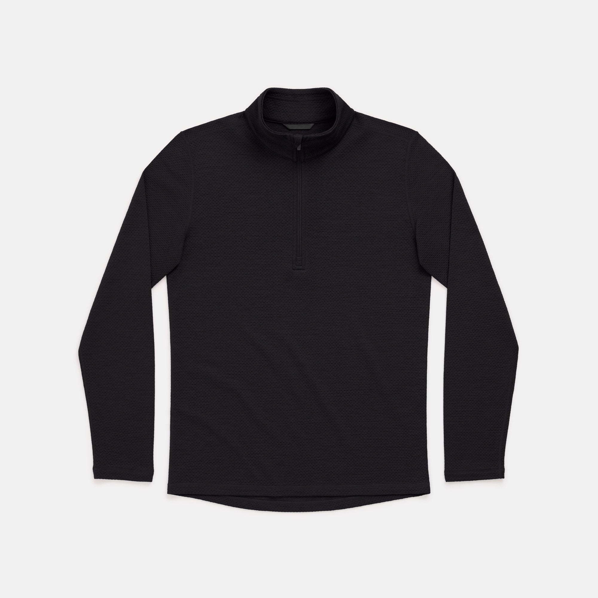 Honeycomb Waffle Quarter-zip