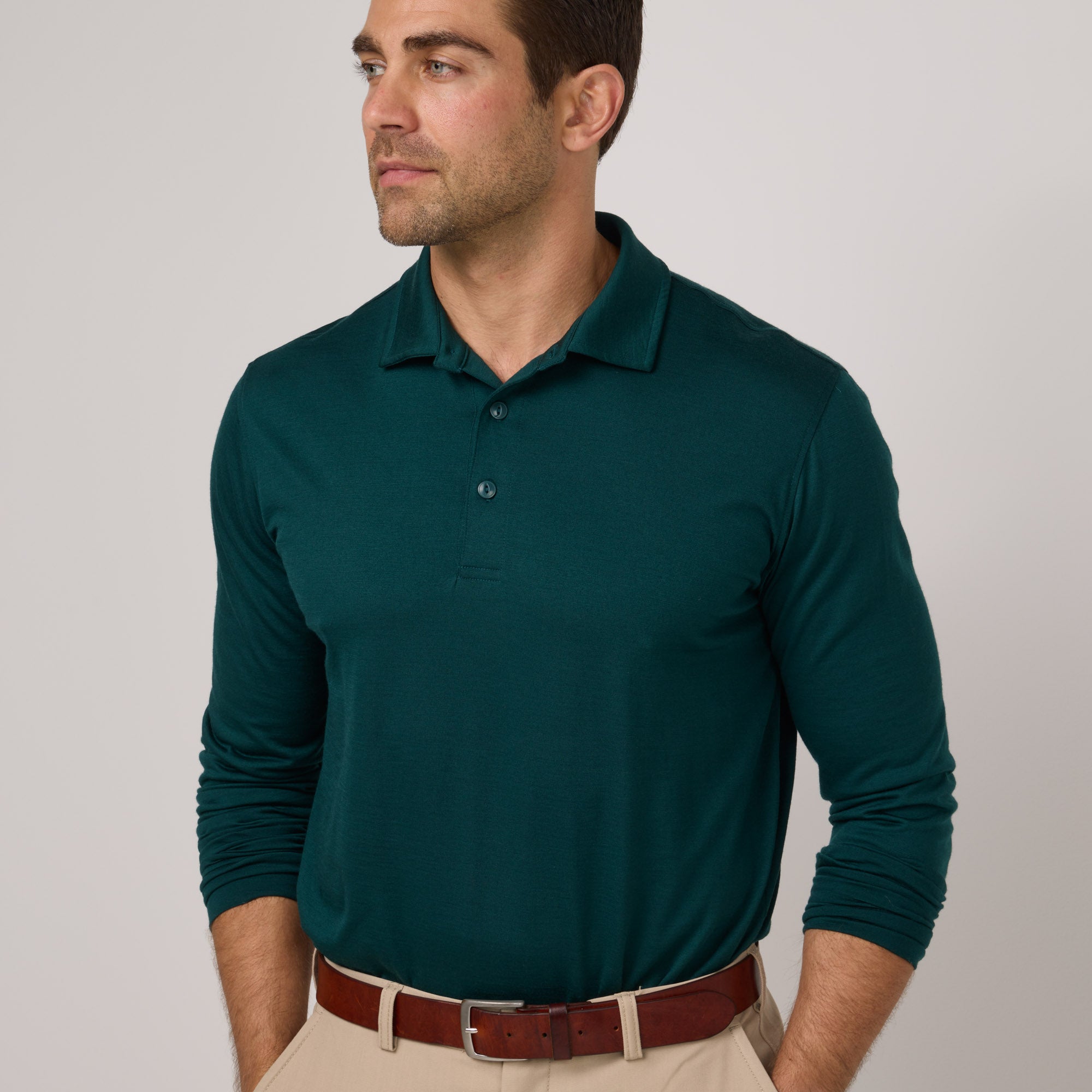 Signature Long Sleeve Polo