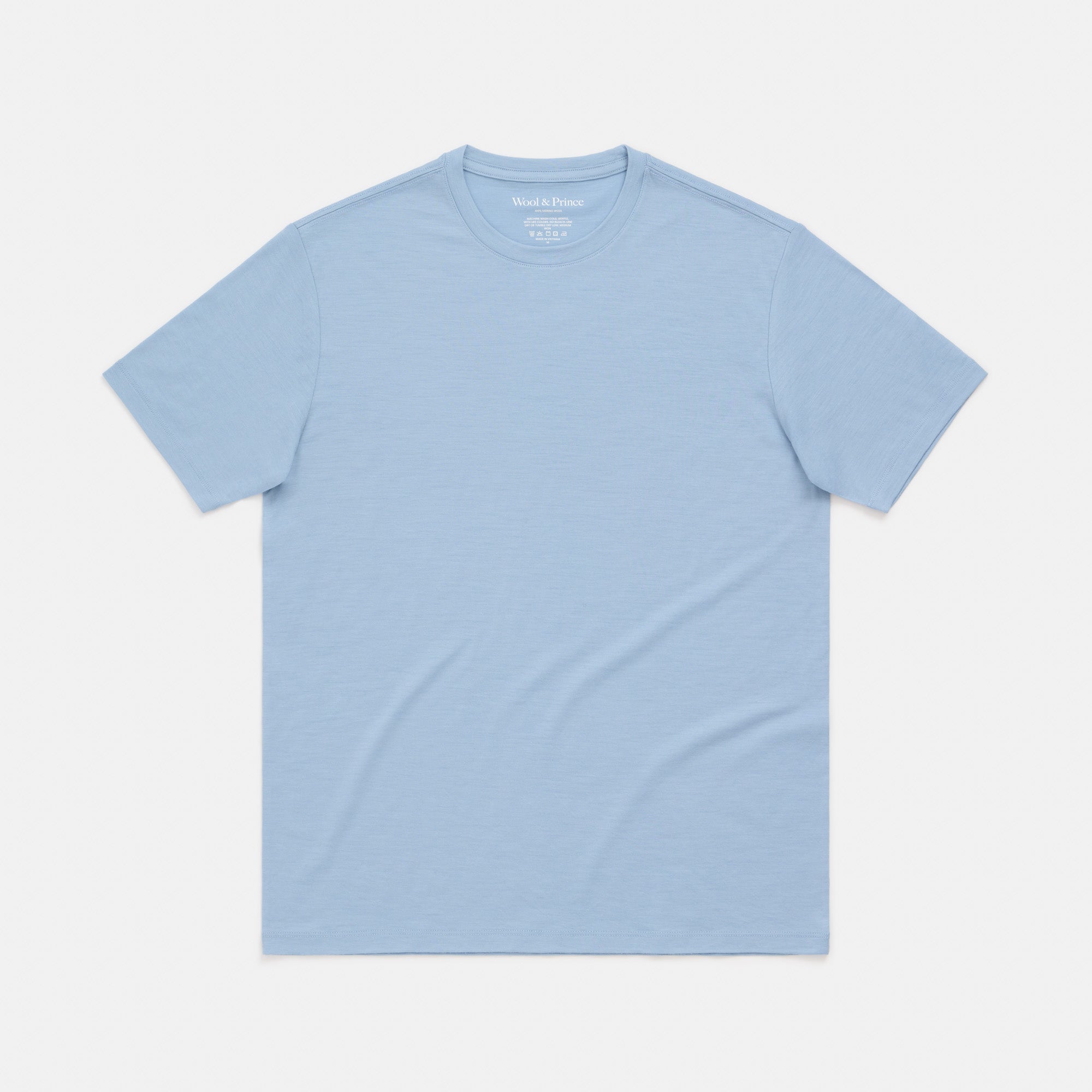 100% Wool Crew Neck Tee