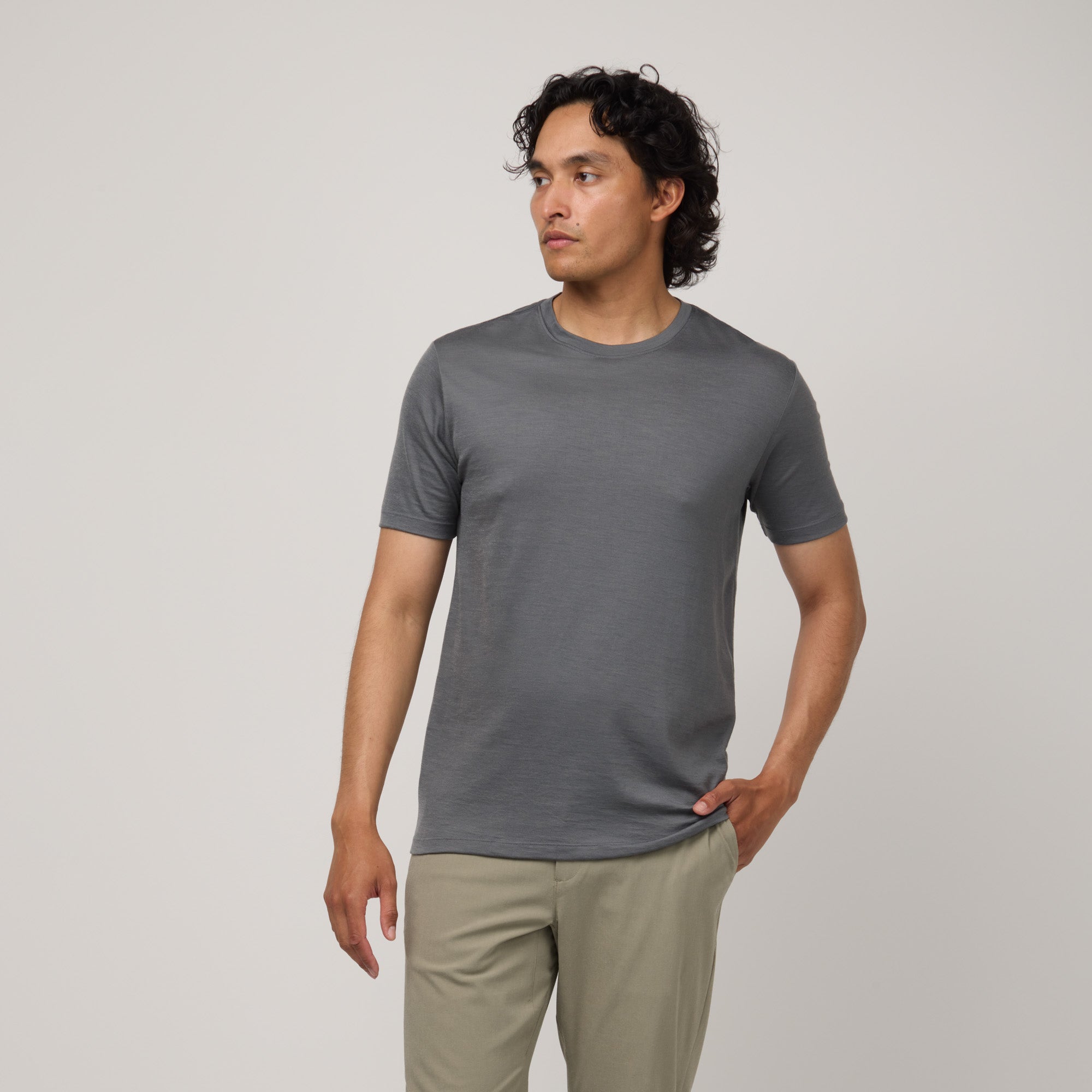 model-spec:Said is 189cm, and wears size M