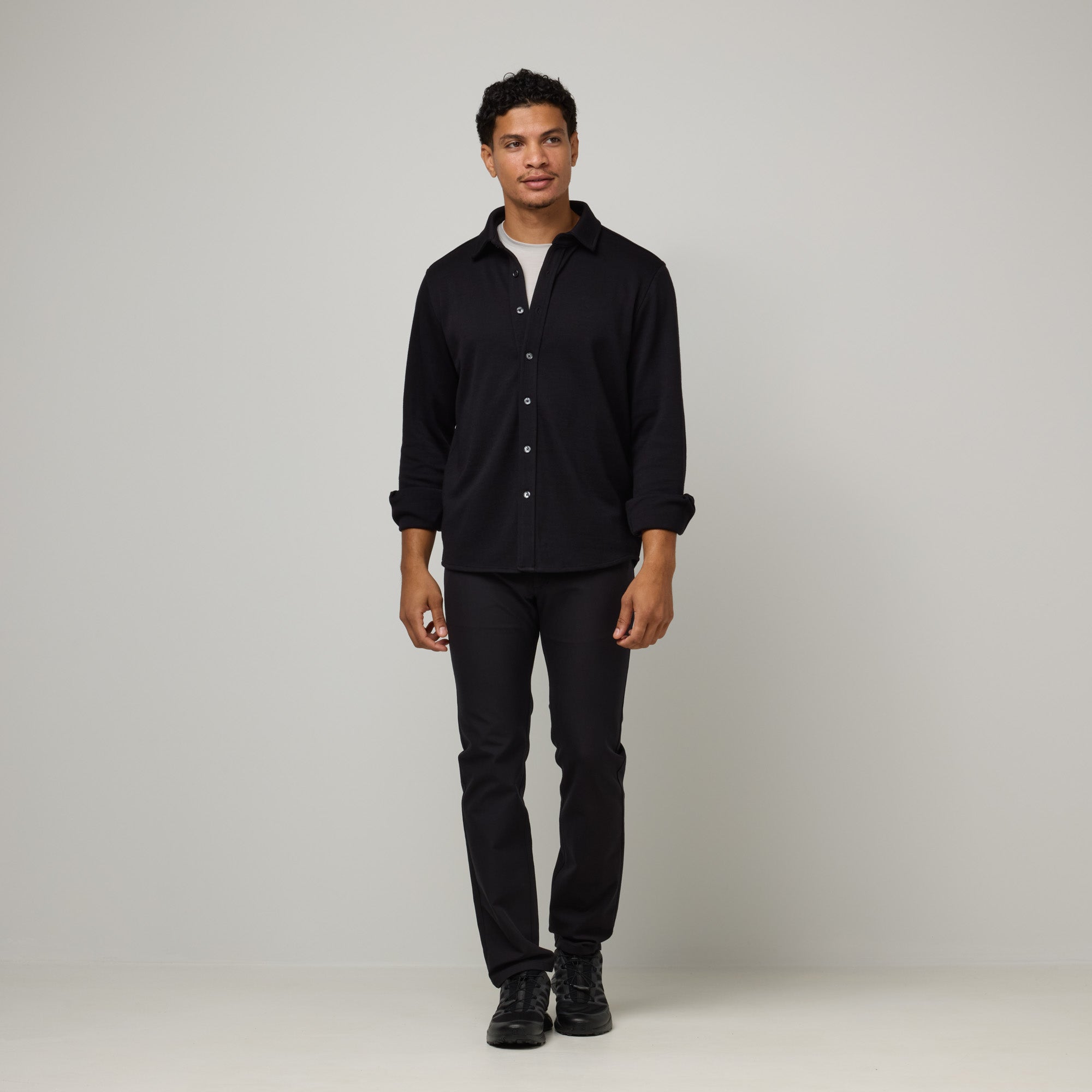 model-spec:Nico is 180cm, and wears size M