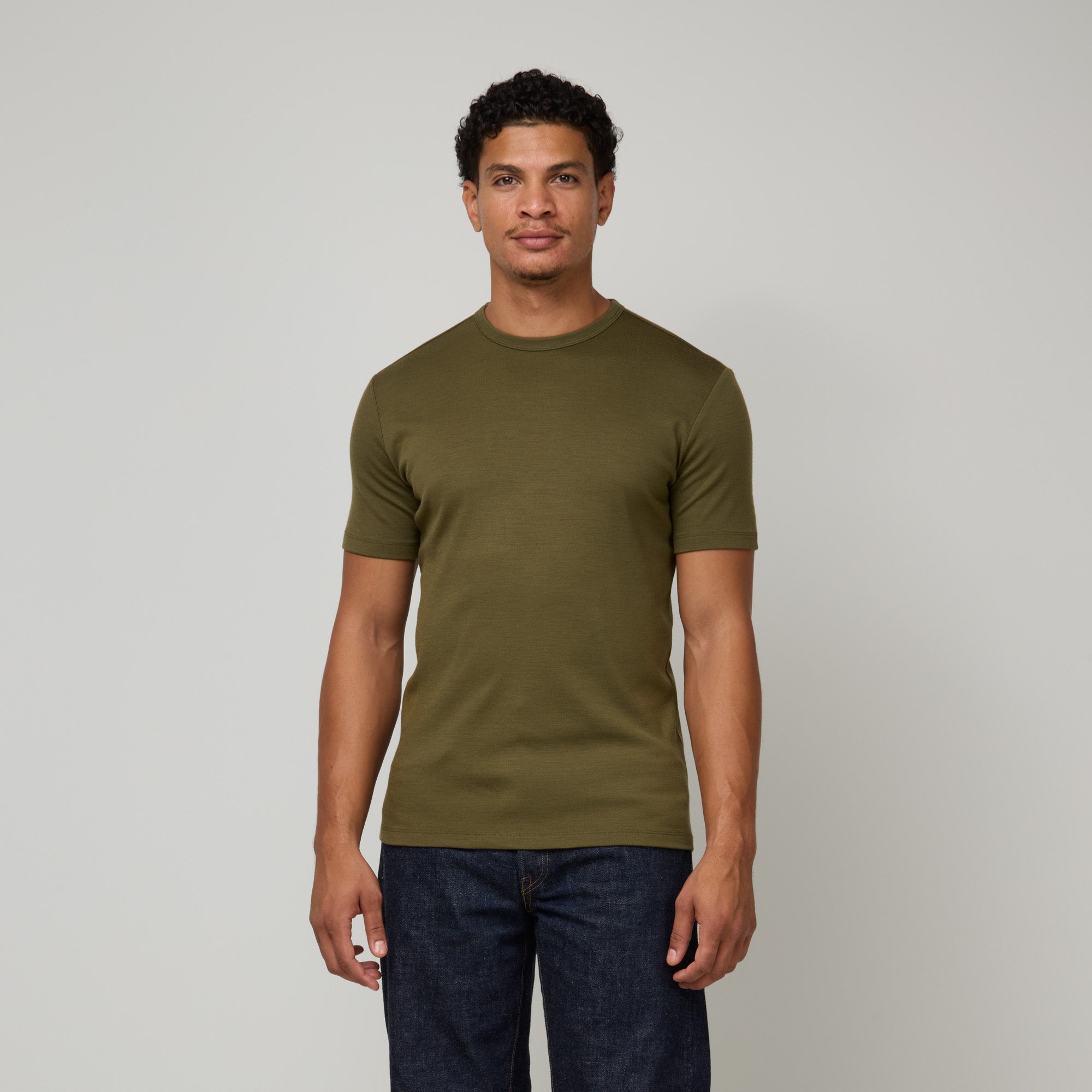 Interlock Crew Neck Tee