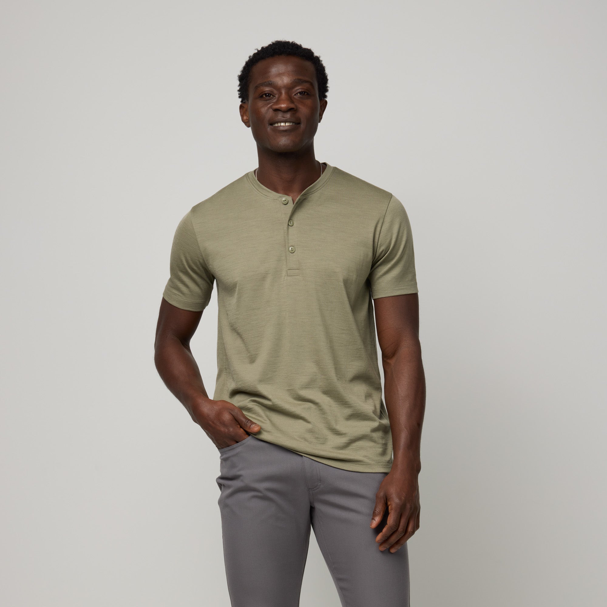 Signature Short Sleeve Henley