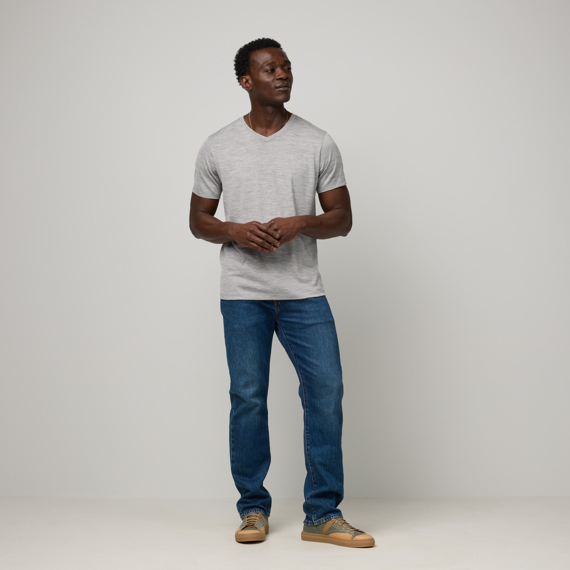 Signature V-Neck Tee