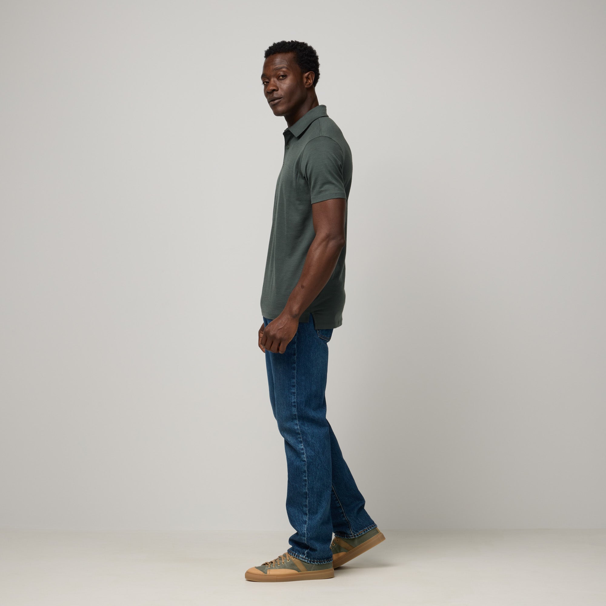 100% Wool Polo