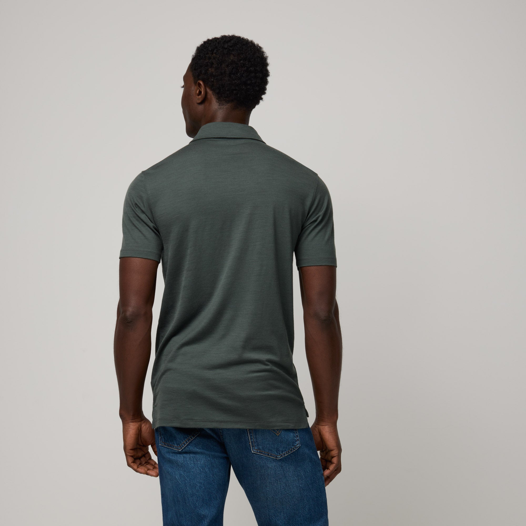 100% Wool Polo
