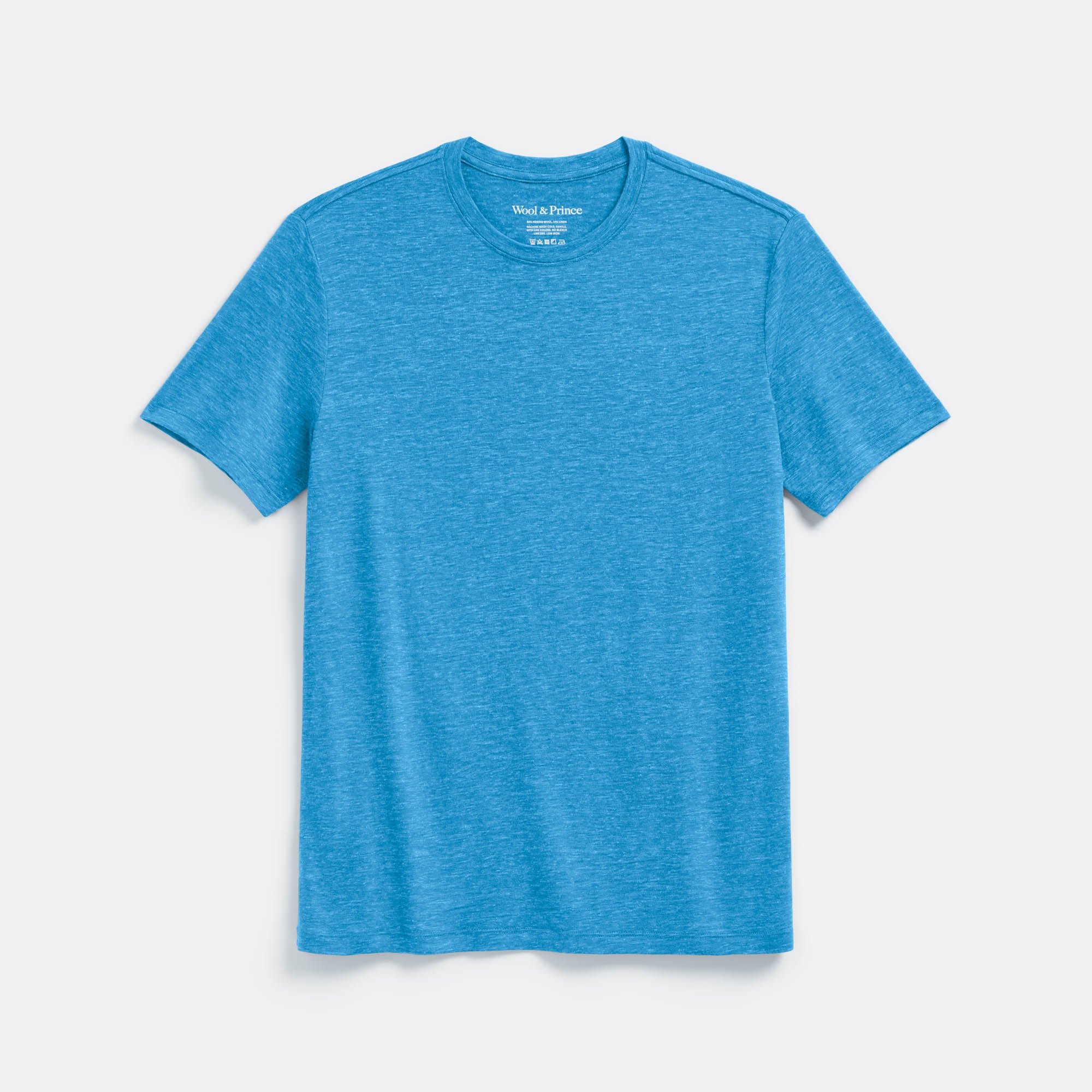 Wool Linen Crew Neck Tee