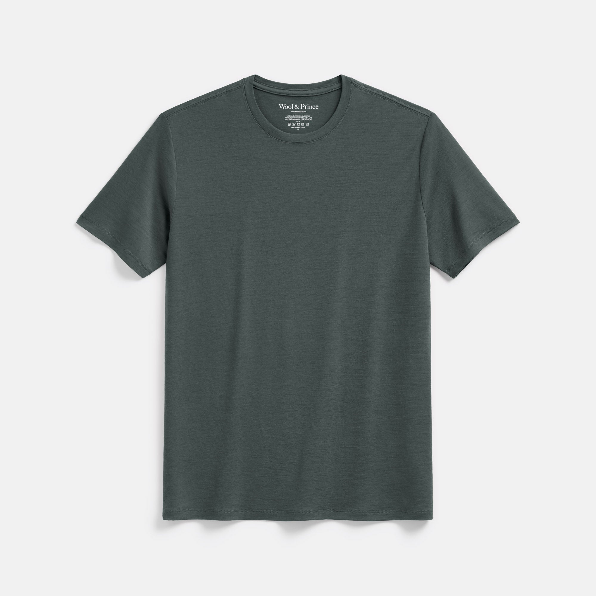 100% Wool Crew Neck Tee