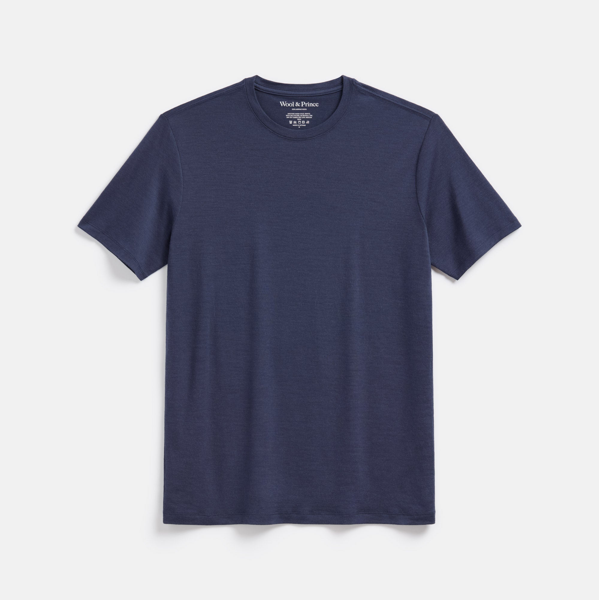100% Wool Crew Neck Tee
