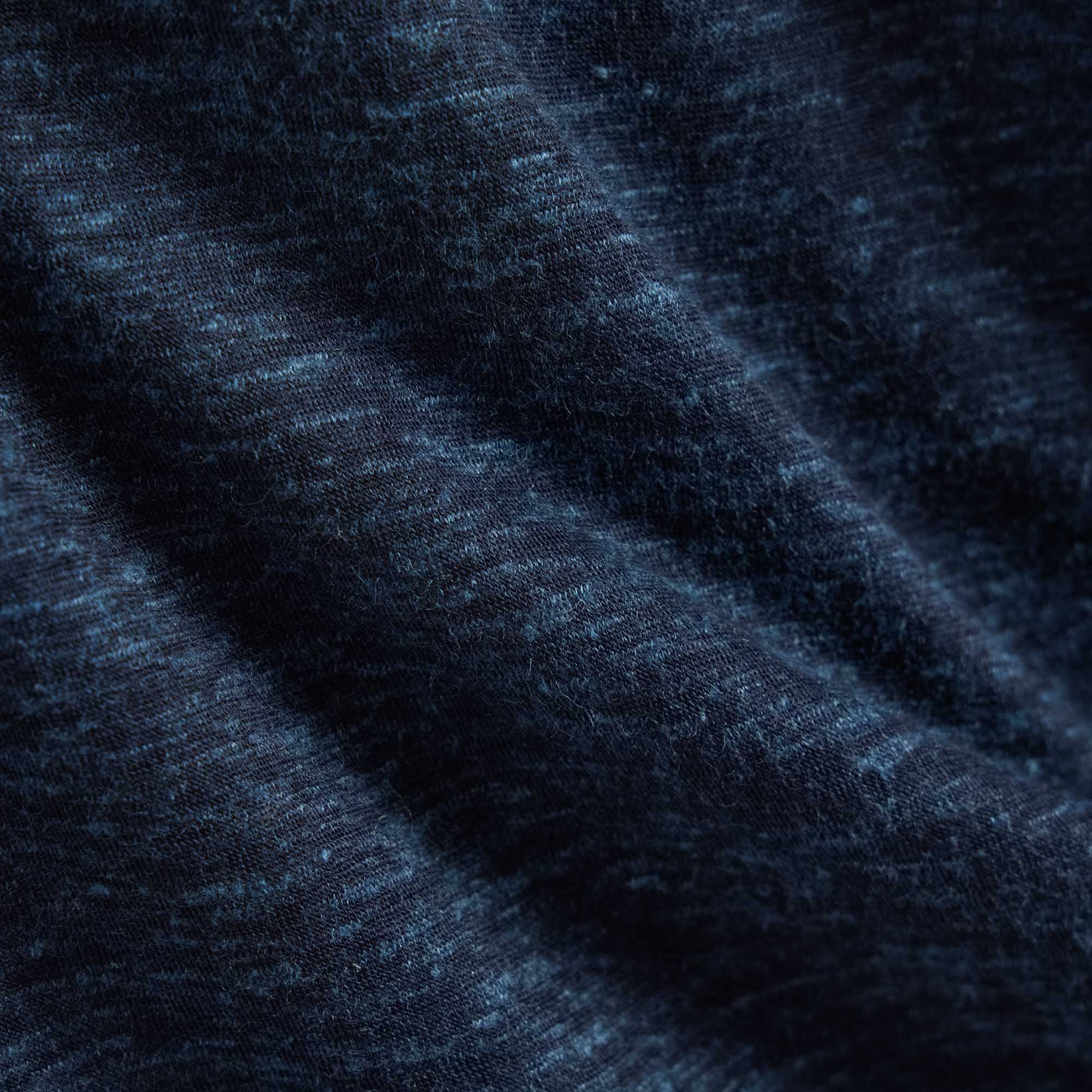 Wool Linen Crew Neck Tee