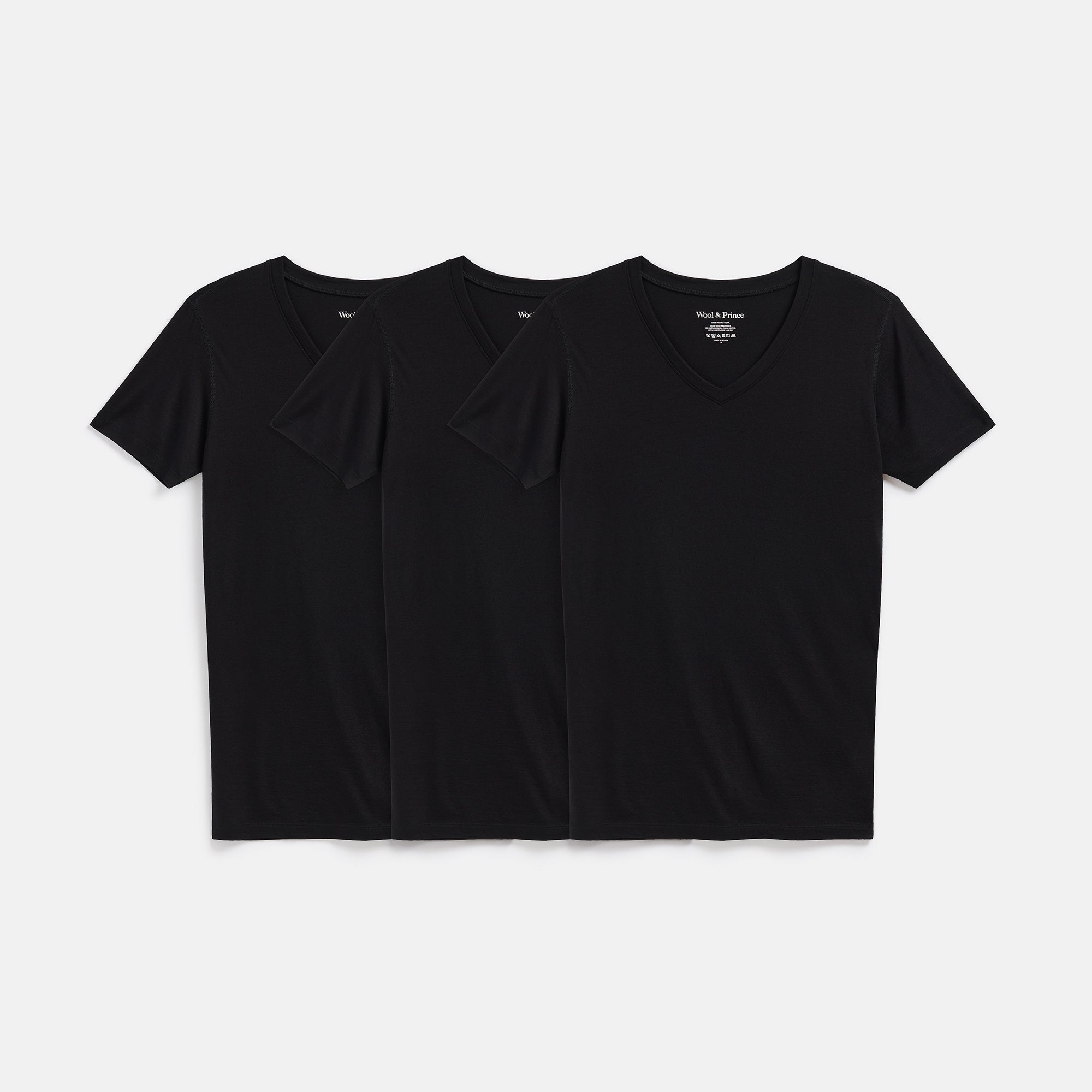 100% Wool Undershirt 3-Pack