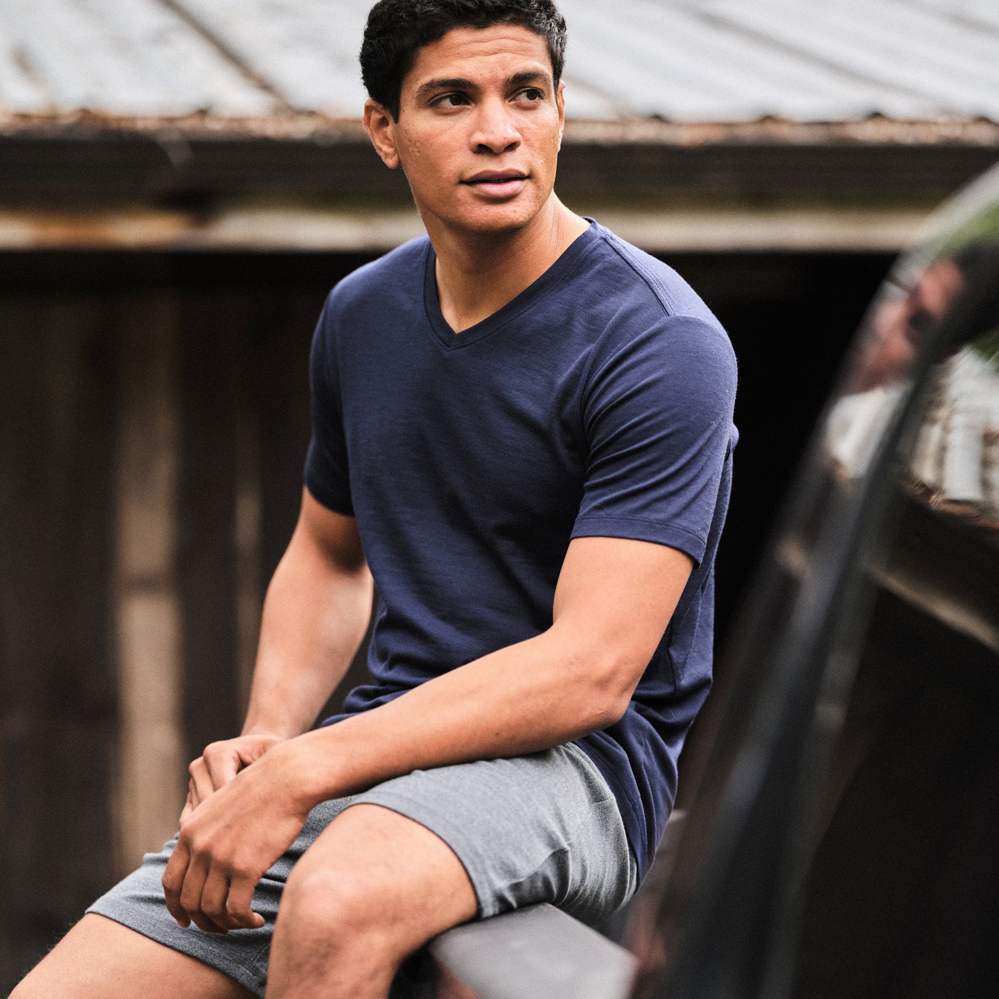 model-spec:Nico is 180cm, and wears size M