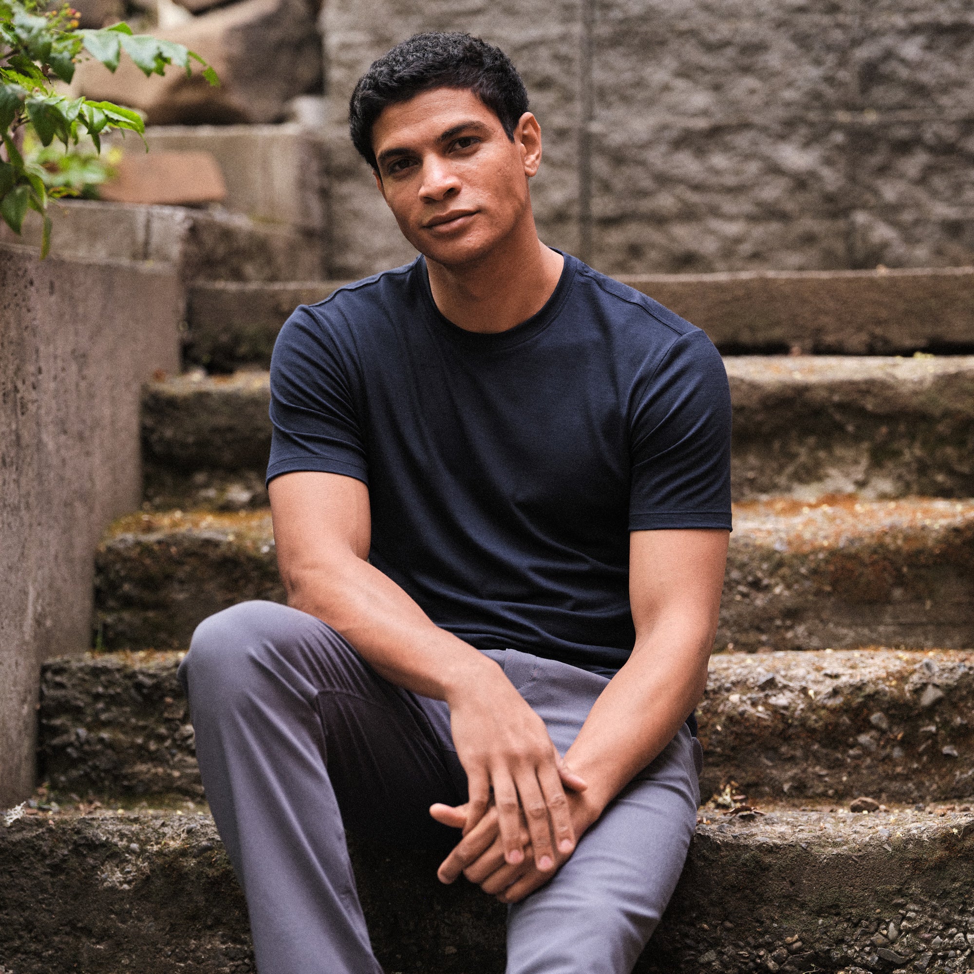 model-spec:Nico is 180cm, and wears size M