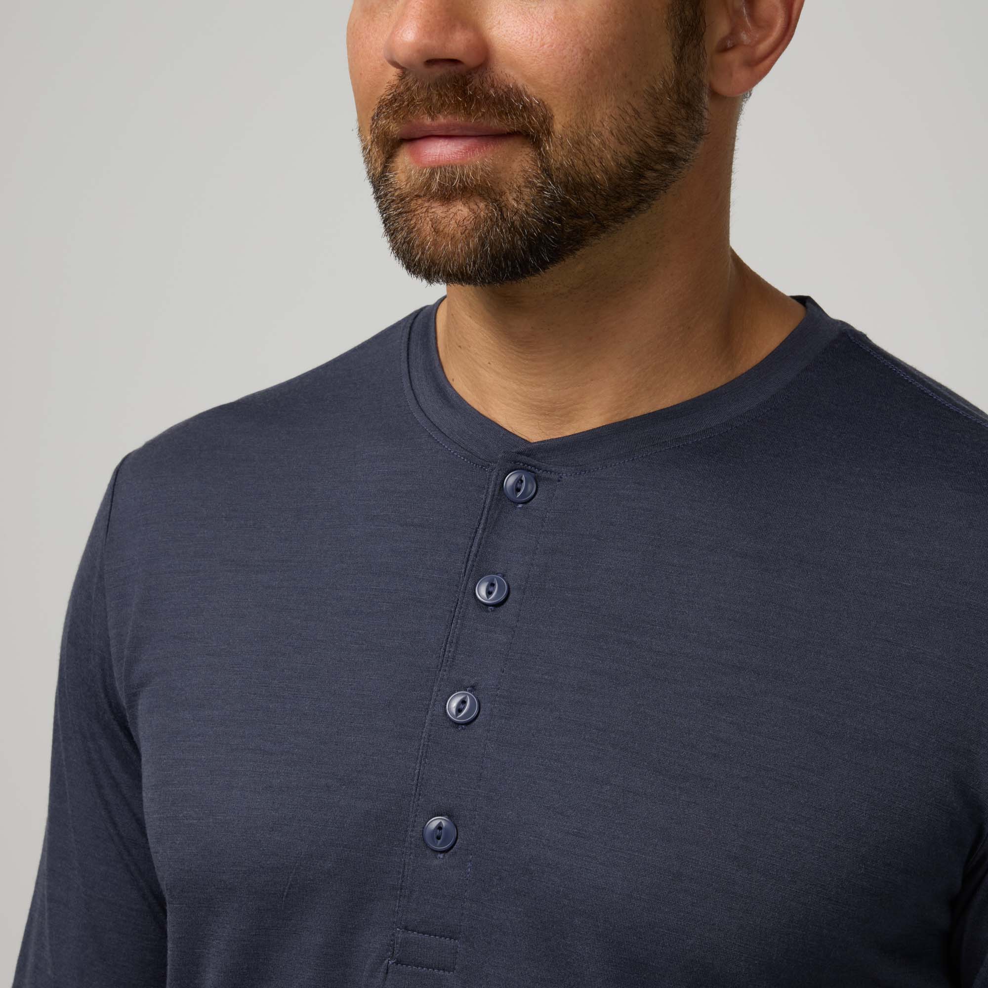 Signature Long Sleeve Henley