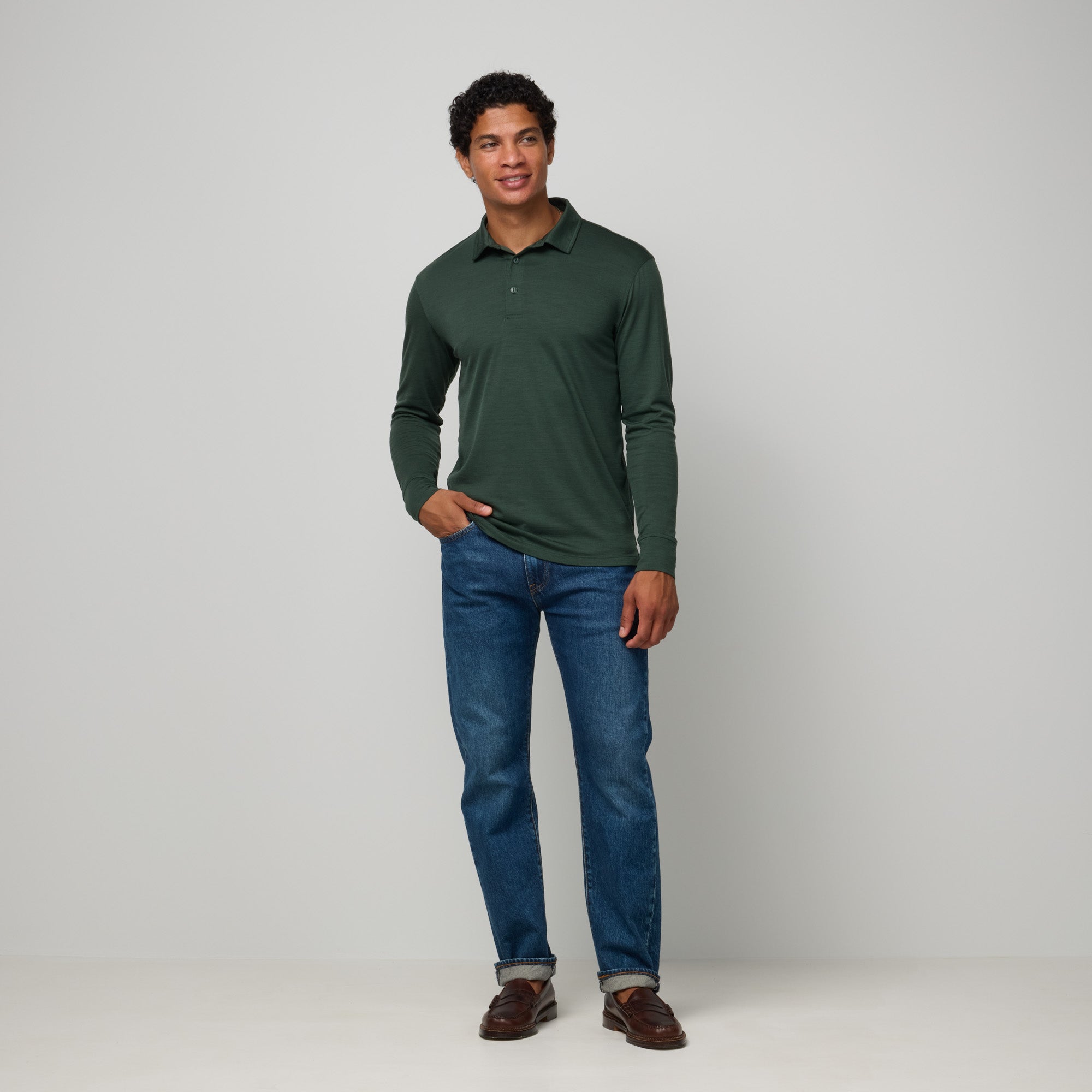 Signature Long Sleeve Polo