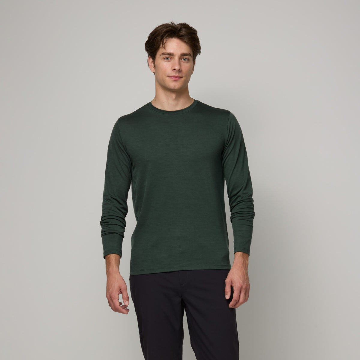model-spec:Tristen is 188cm, and wears a size M