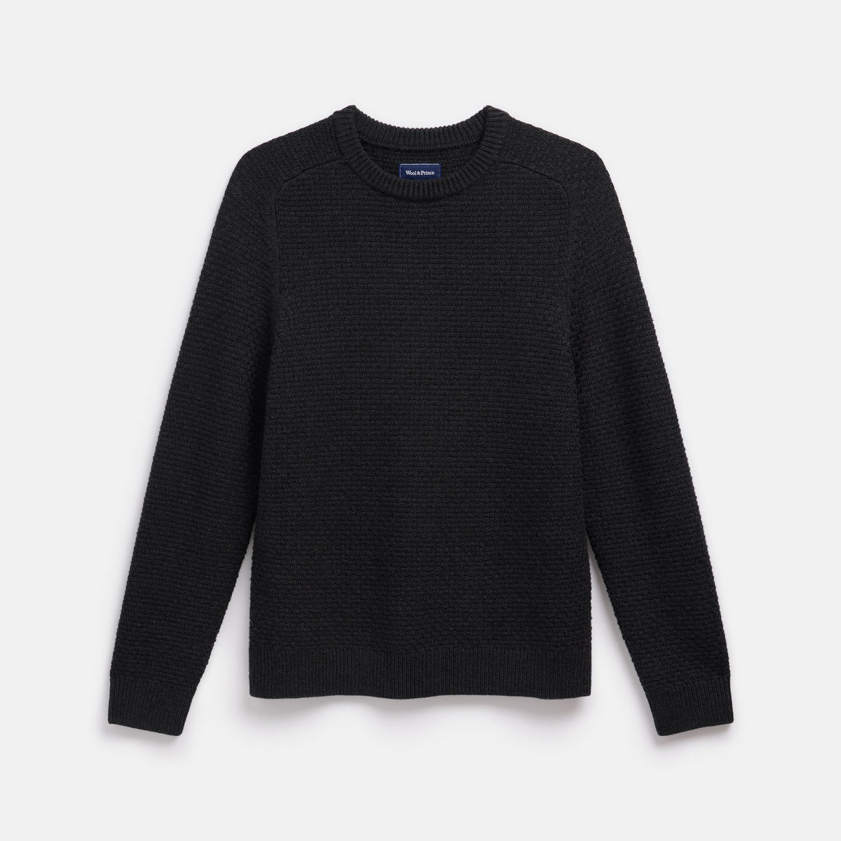 Textured Crew Neck Sweater