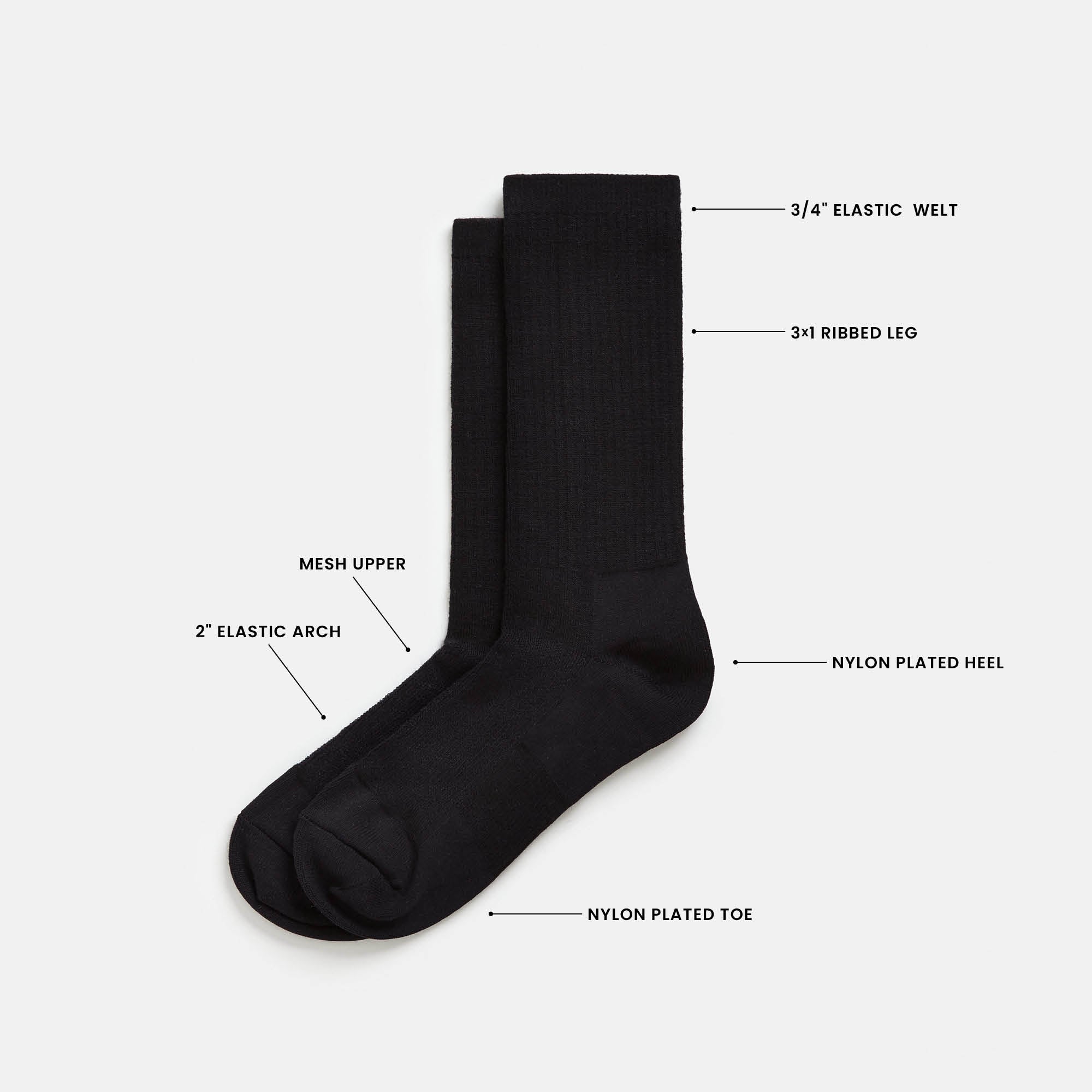 Crew Sock 3-Pack
