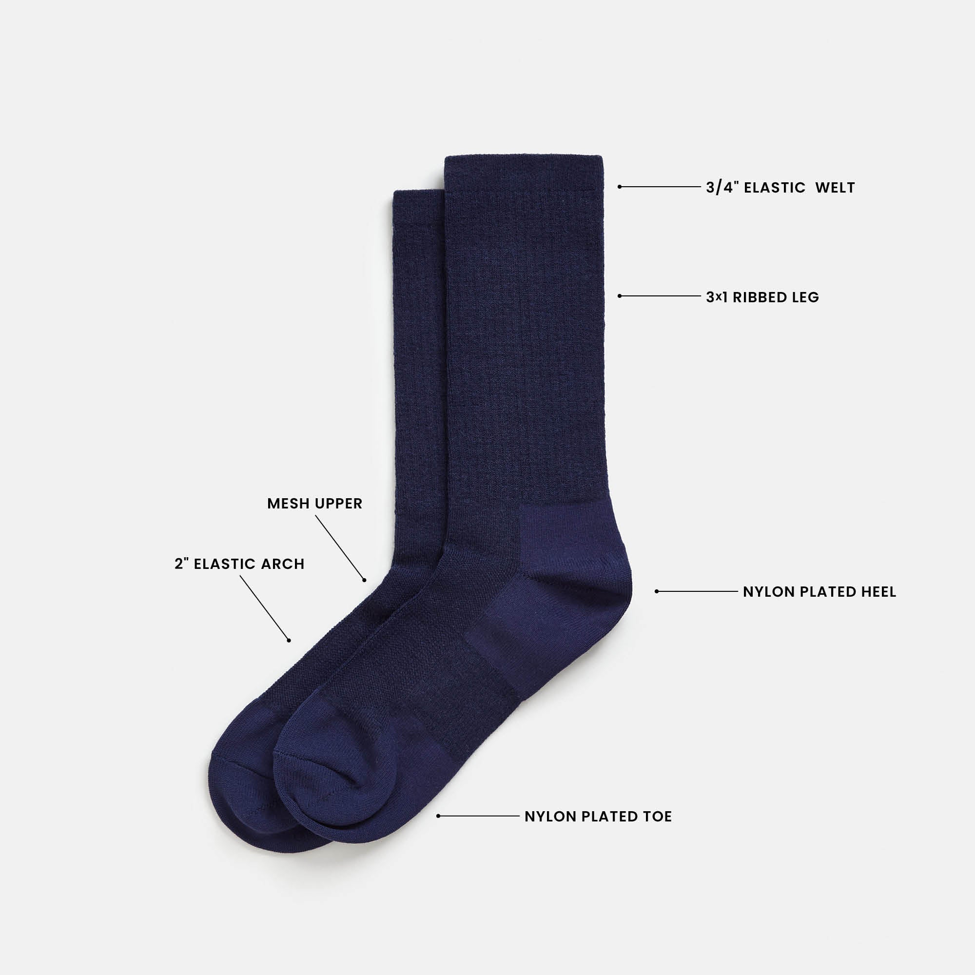 Crew Sock 3-Pack