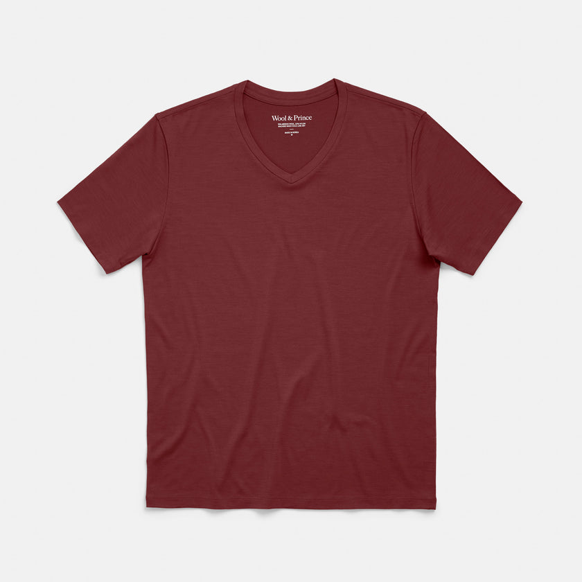 Signature Deep V-Neck Tee