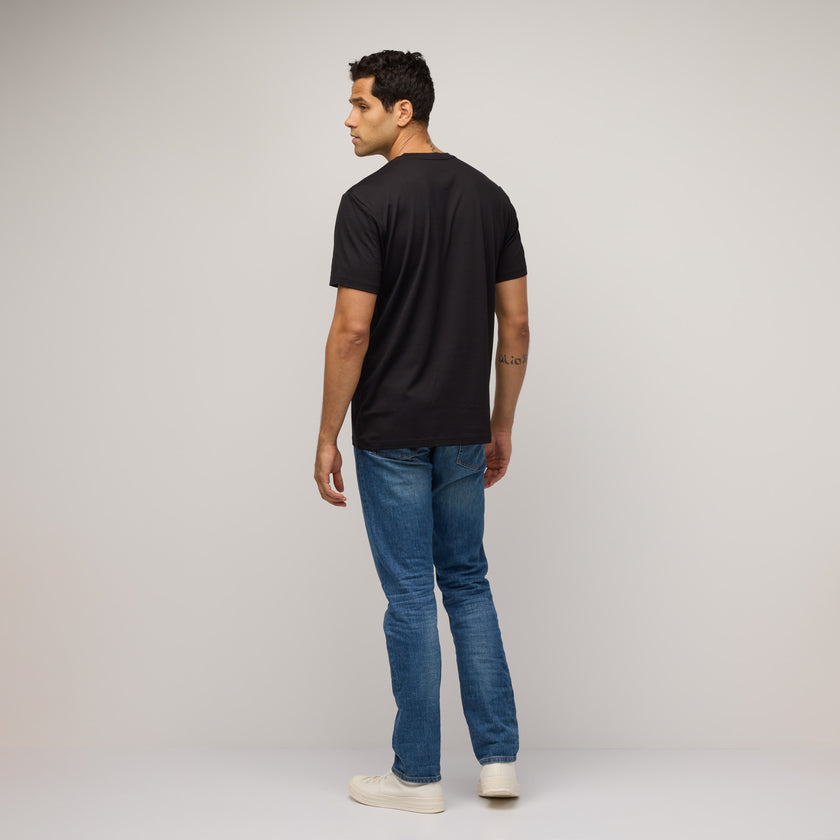 Signature Deep V-Neck Tee