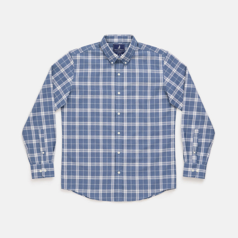 Wool Linen Button-Down Shirt