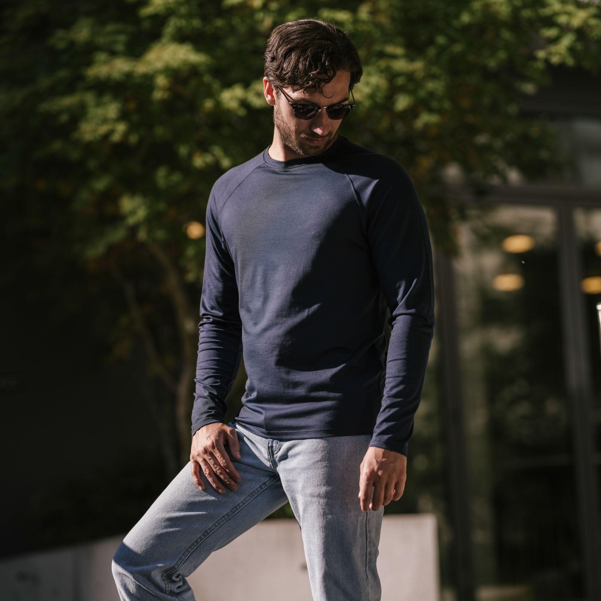 Signature Long Sleeve Raglan Tee